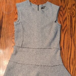 Max Studio Gray Sleeveless Mini Dress